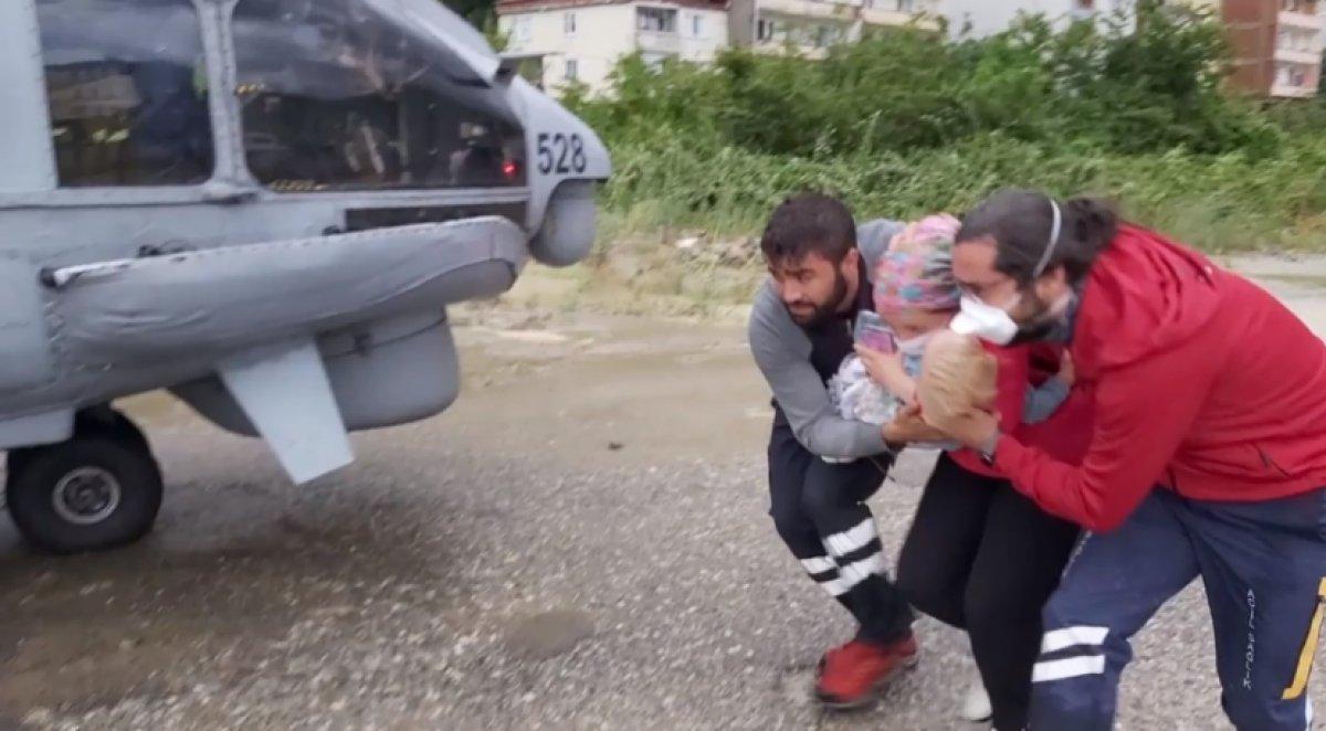 Sinop ve Kastamonu'da TSK, arama kurtarma çalışmalarını sürdürüyor