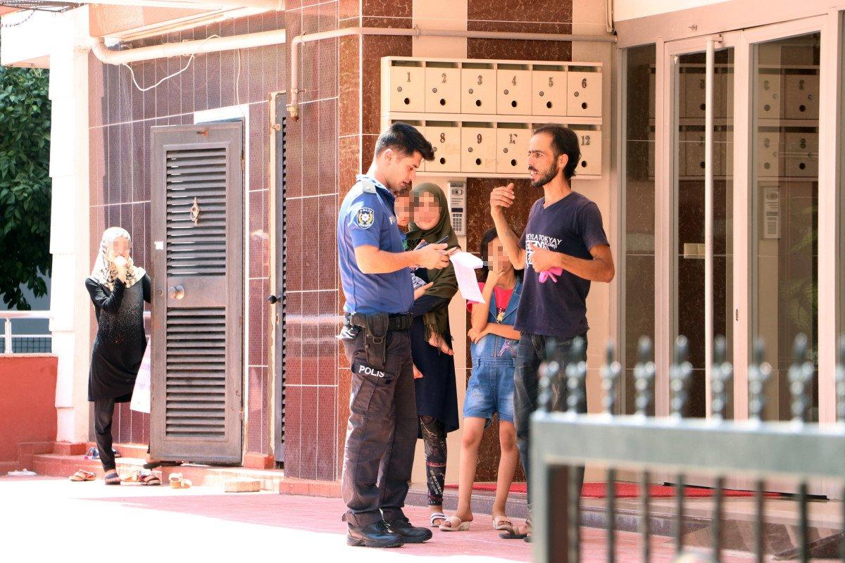 Adana’da Suriye uyruklu koca, evi terk eden eşini darbetti