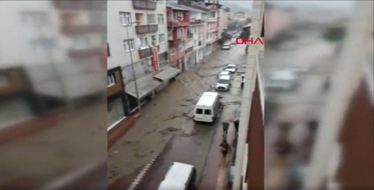 Kastamonu’da, sel felaketinin ilk anları