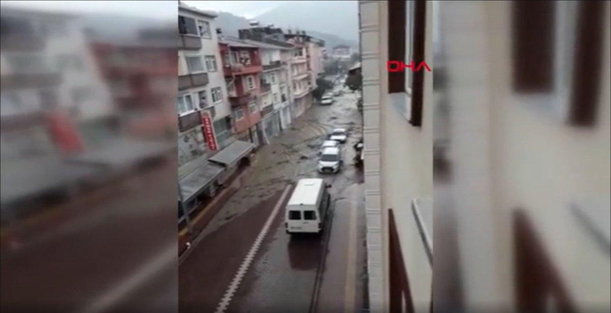 Kastamonu’da, sel felaketinin ilk anları