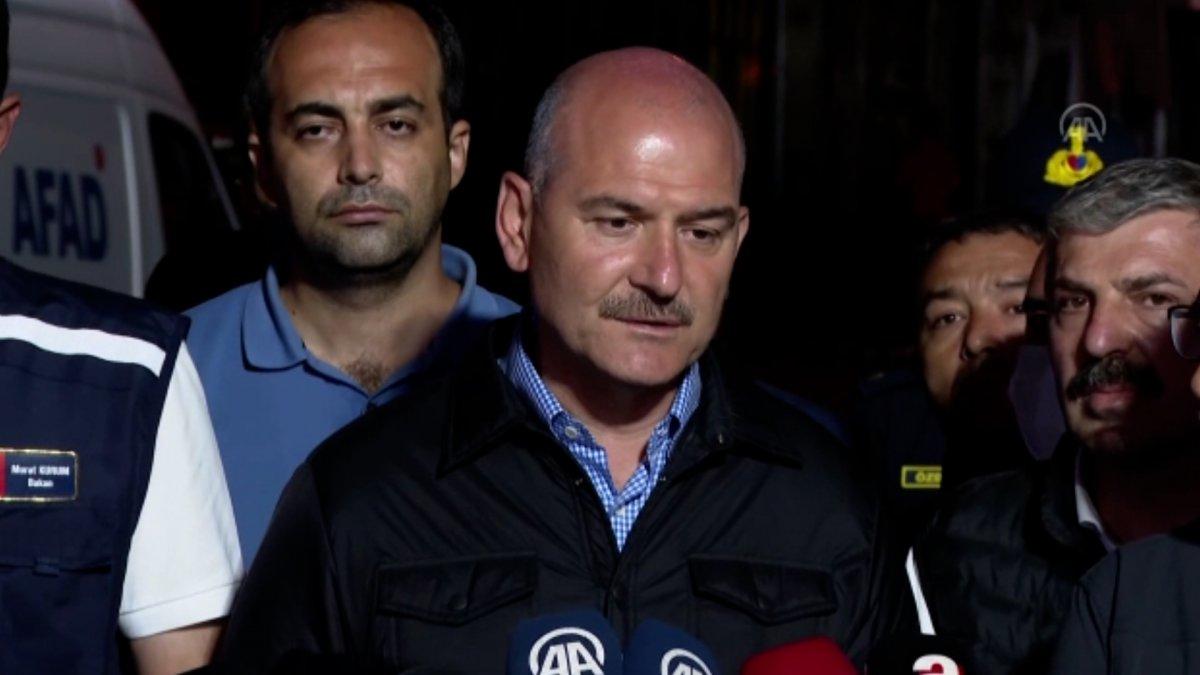 Süleyman Soylu: Tüm köylere helikopterle jeneratör gönderiyoruz