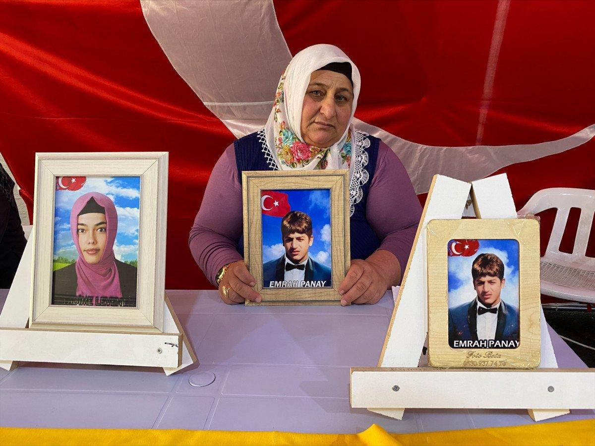 Evlat nöbetindeki anne: Sen gelmeden ben bu eylemden kalkmayacağım