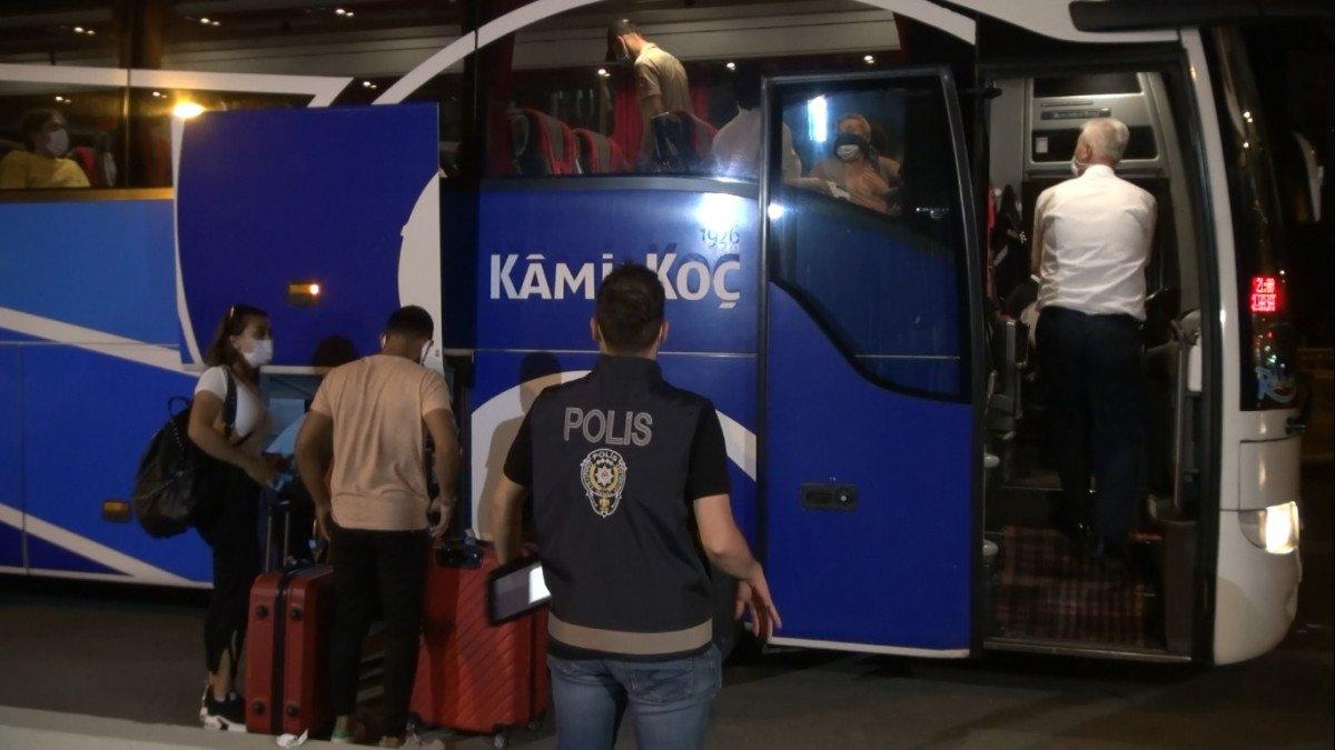 Kırıkkale'de HES'te riskli gruptaki yolcuya 4 bin TL ceza