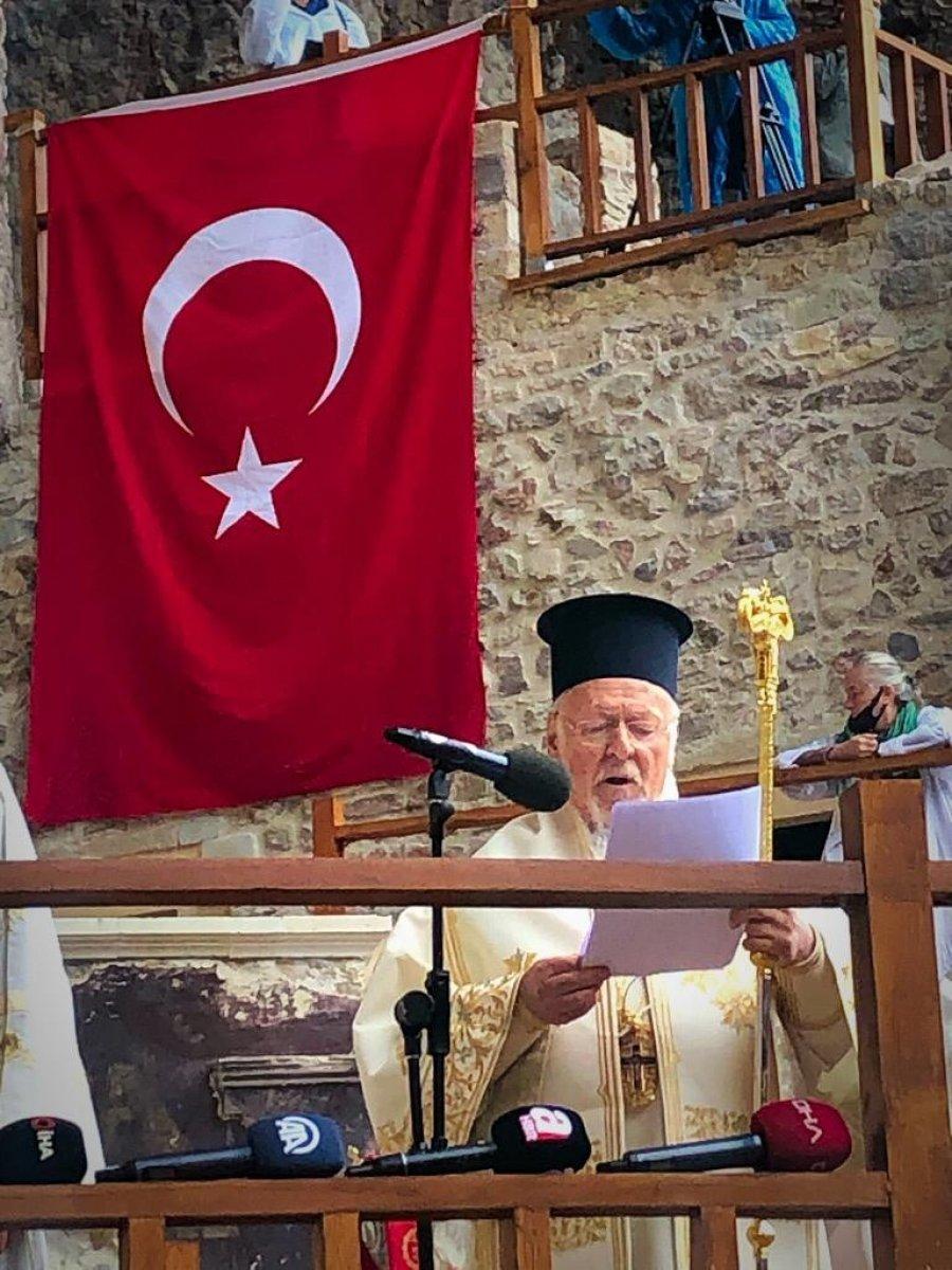 Sümela Manastırı'nda 8’inci ayin