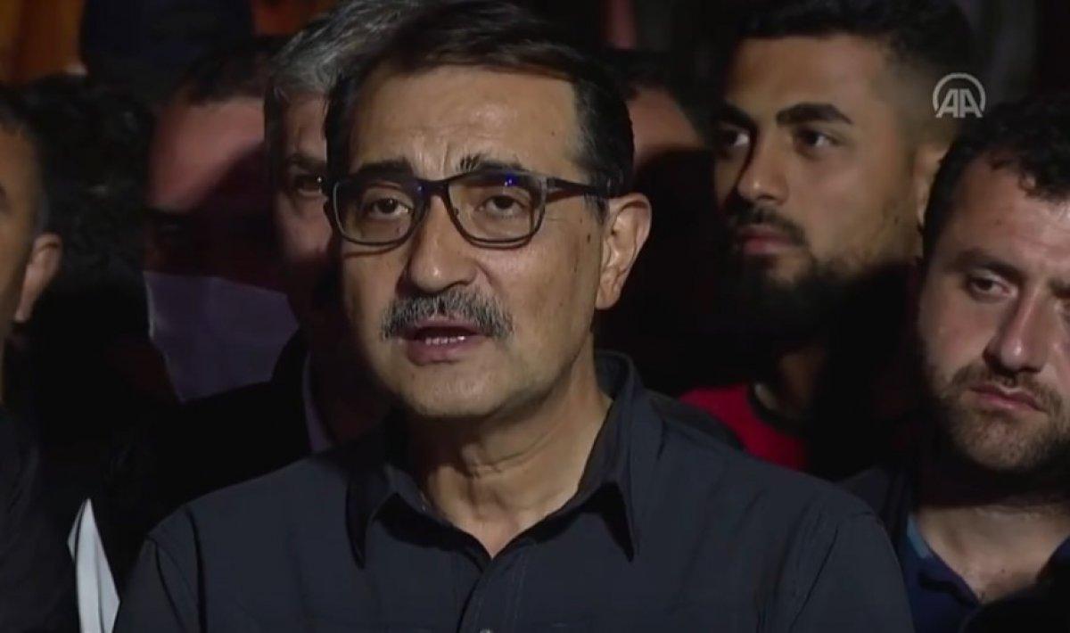 Bakan Dönmez: Mobil jeneratörlerimiz devrede