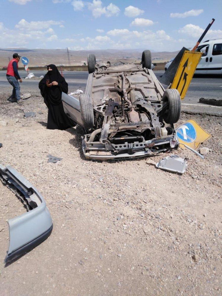 Bingöl'de trafik kazası: 4 yaralı