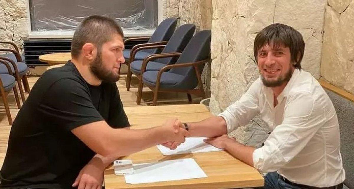 Khabib Nurmagomedov'un futbol hayali gerçek oldu
