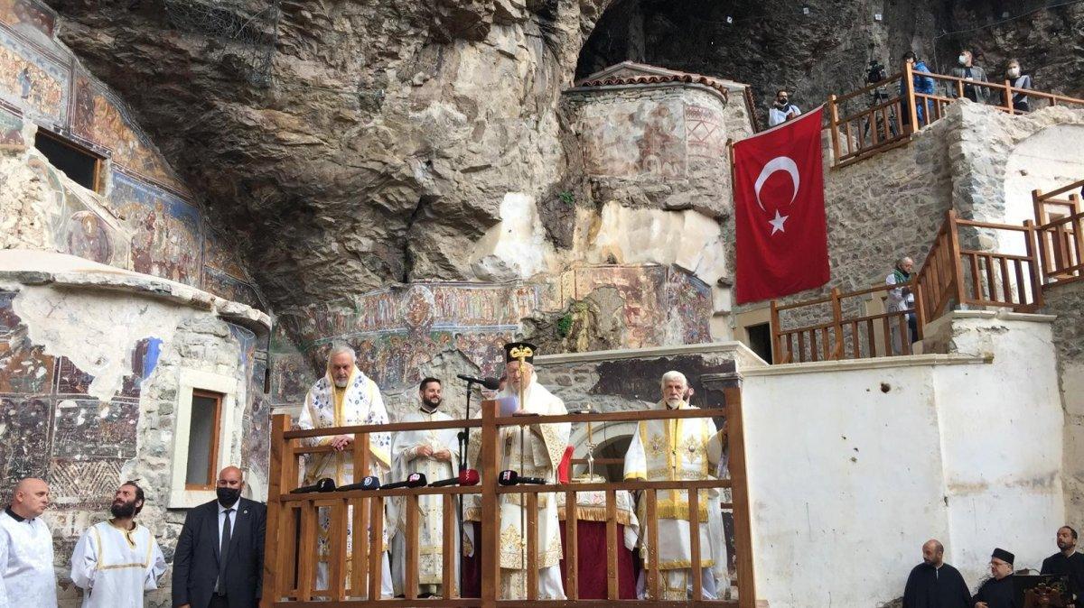 Sümela Manastırı'nda 8’inci ayin