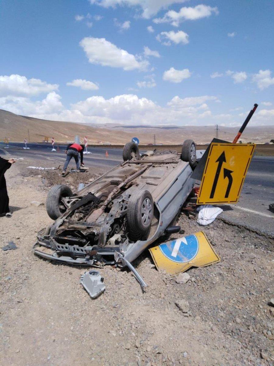 Bingöl'de trafik kazası: 4 yaralı