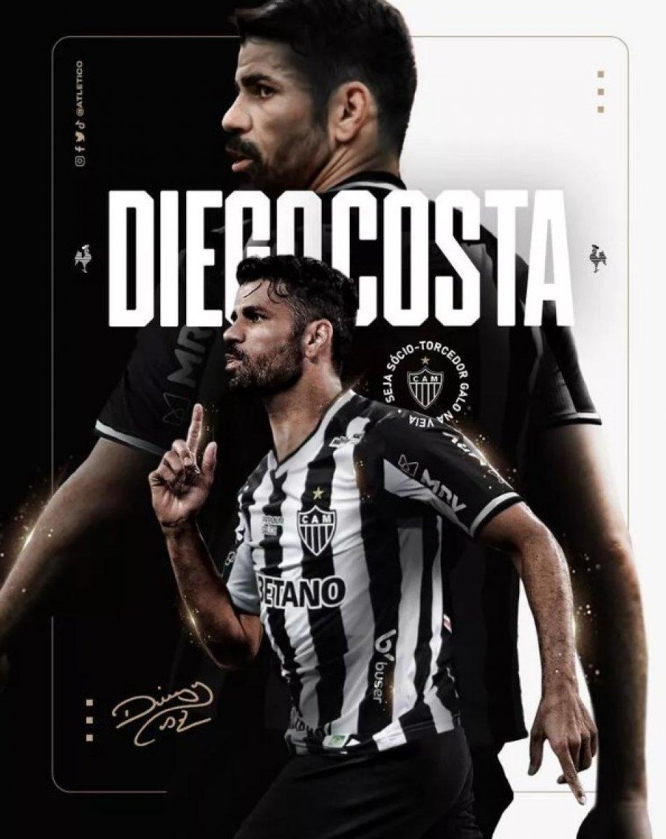 Diego Costa, Atletico Mineiro'ya transfer oldu