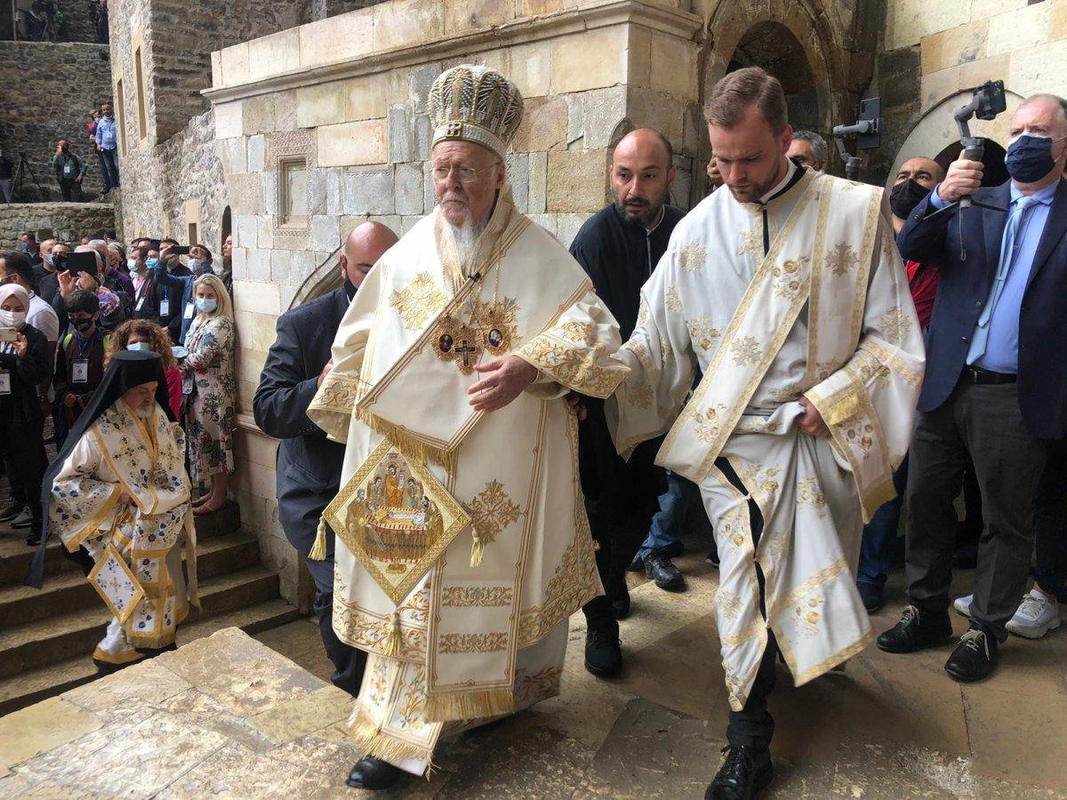 Sümela Manastırı'nda 8’inci ayin