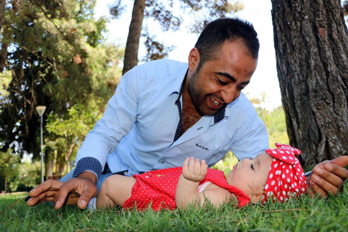 Gaziantep'te iki kalbi olan Murat, baba olmak için 9 yıl bekledi