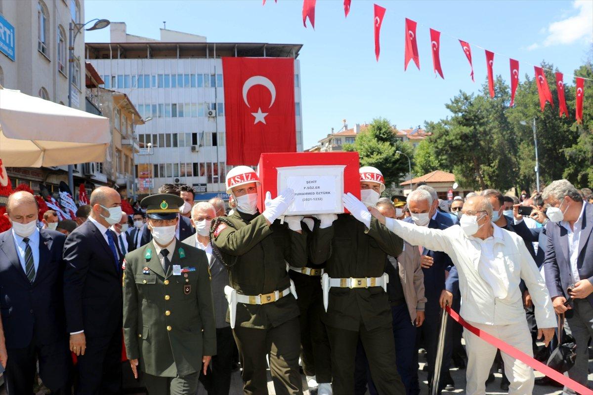 Şehit Muhammed Öztürk, Kastamonu'da son yolculuğuna uğurlandı