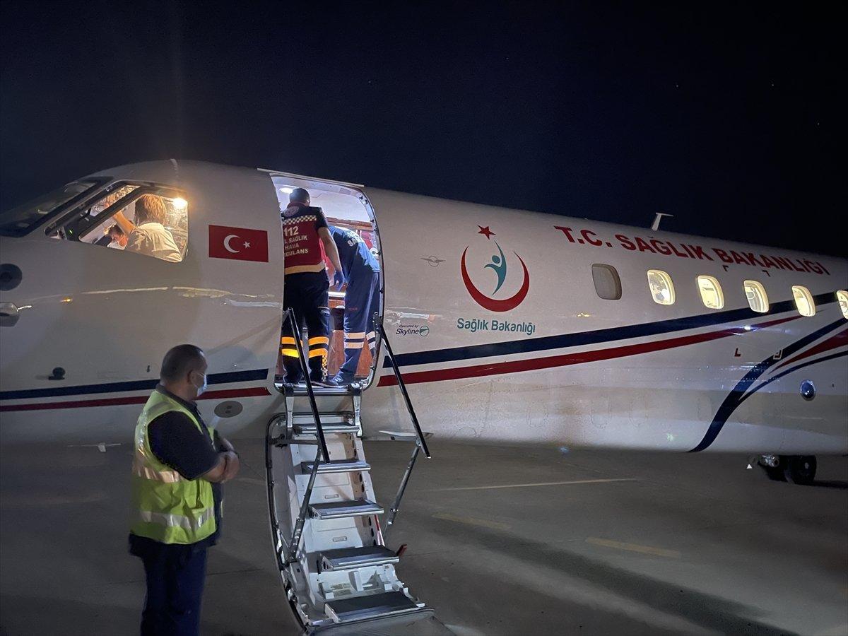 Lübnan'daki 4 yaralı Türkiye'ye getirildi