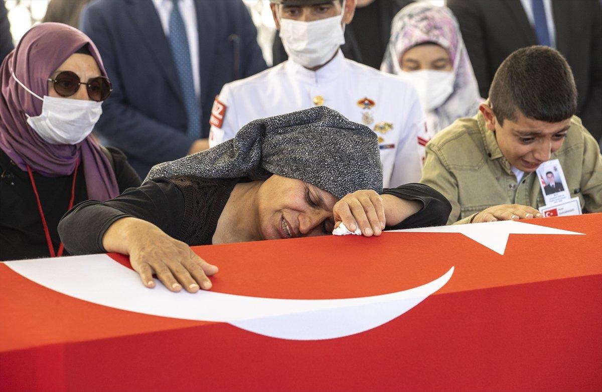 Ankara'da şehit Cengizhan Kaplan, son yolculuğuna uğurlandı