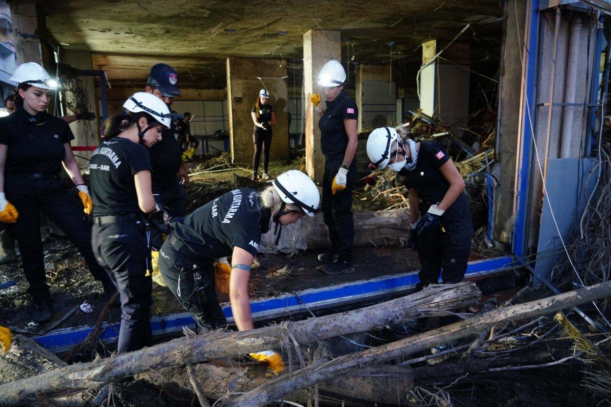 Kastamonu'da arama kurtarmaya kadın desteği
