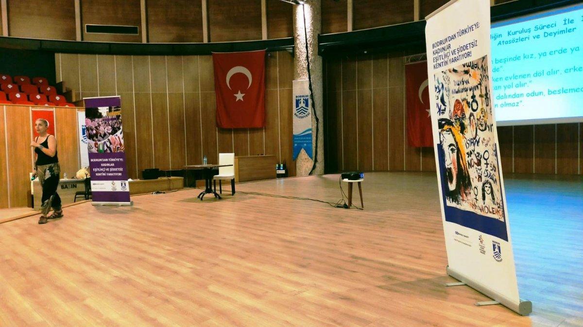 Bodrum Belediyesi’nde toplumsal cinsiyet rolleri değişimi eğitimi