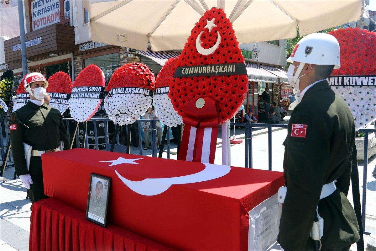 Şehit Muhammed Öztürk, Kastamonu'da son yolculuğuna uğurlandı