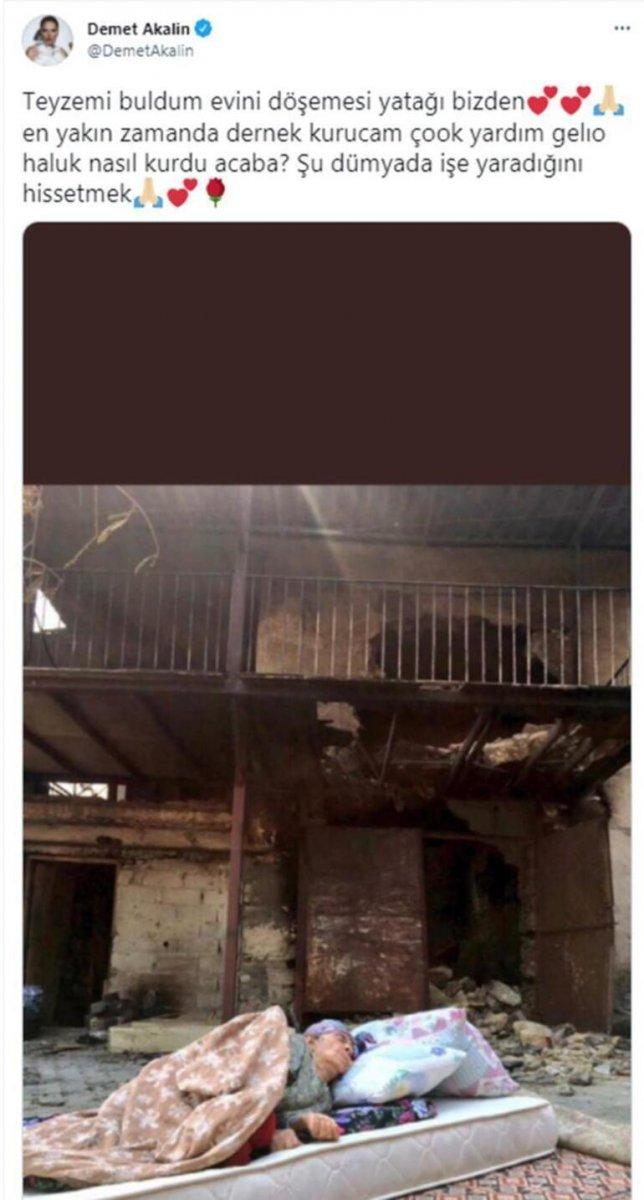 Demet Akalın sözünü tuttu