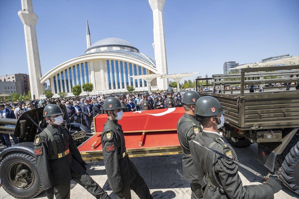 Ankara'da şehit Cengizhan Kaplan, son yolculuğuna uğurlandı