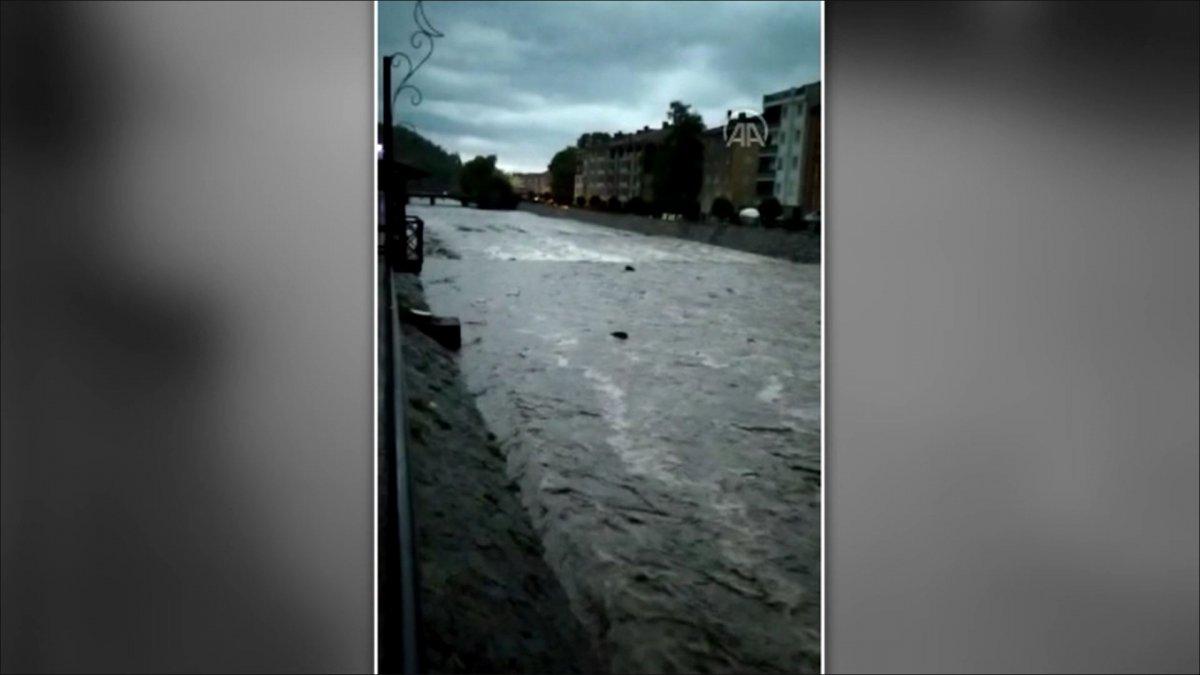 Kastamonu’da selin ilk anlarından yeni görüntüler