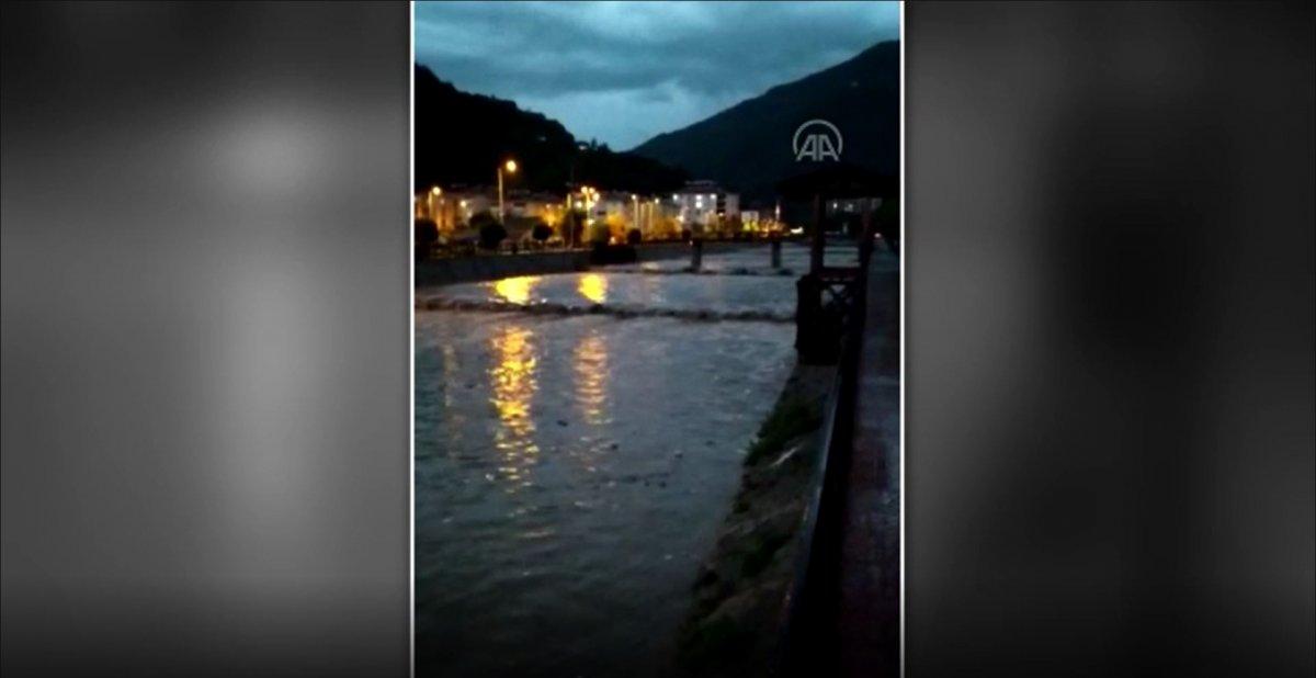 Kastamonu’da selin ilk anlarından yeni görüntüler