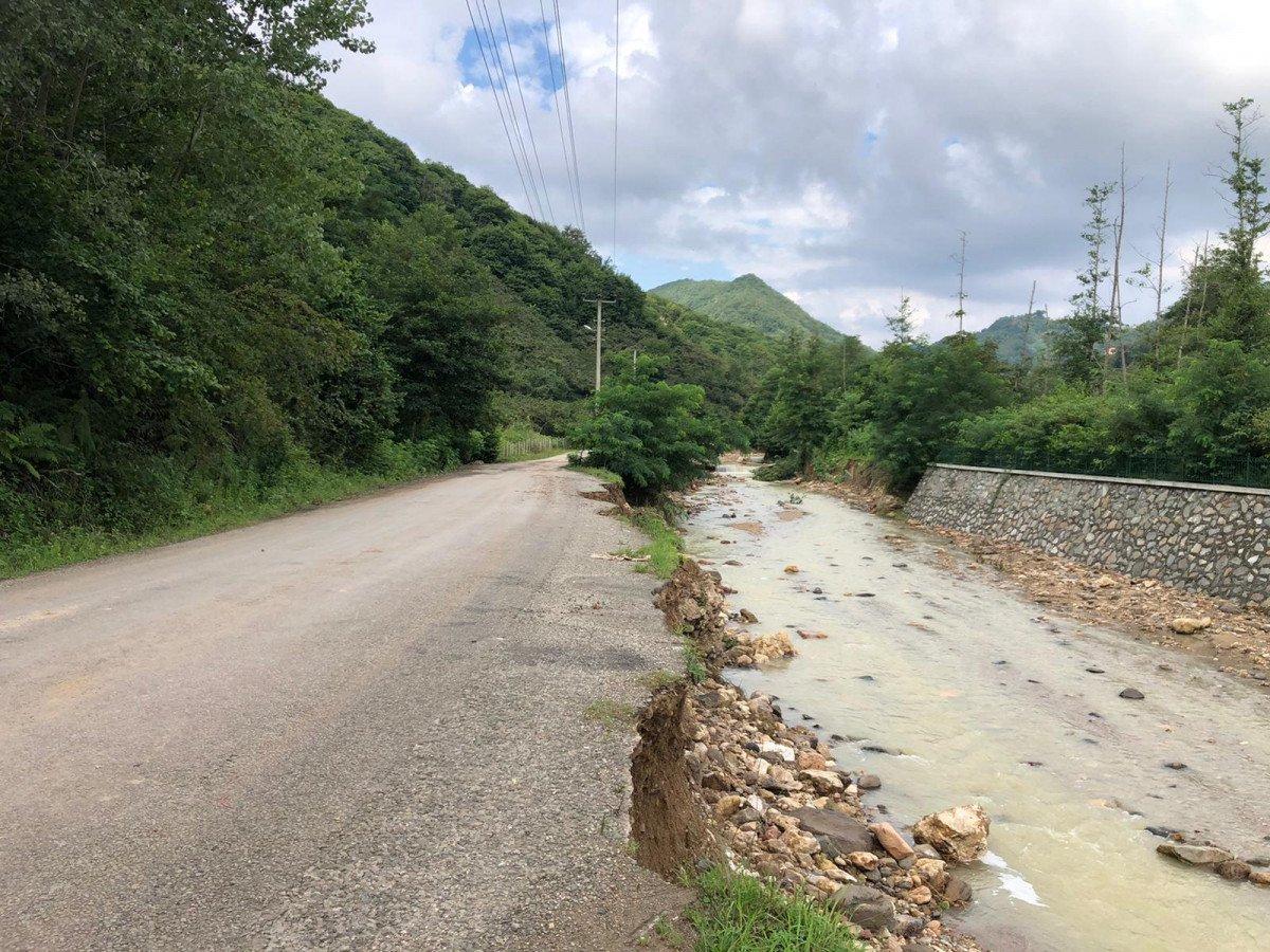 Ordu’da 7 günlük yağışta 671 heyelan