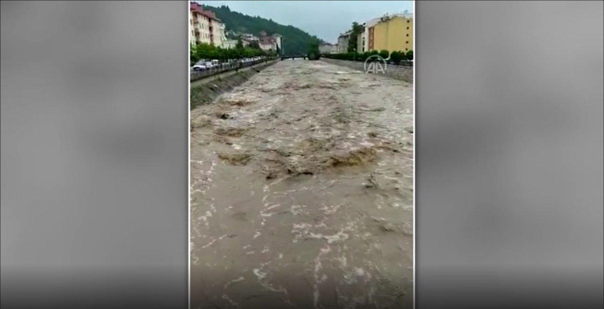 Kastamonu’da selin ilk anlarından yeni görüntüler