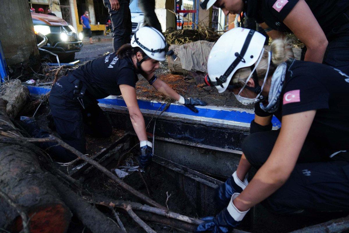 Kastamonu'da arama kurtarmaya kadın desteği