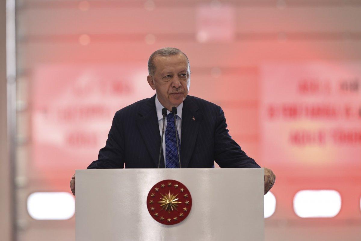 Cumhurbaşkanı Erdoğan, 26 yeni fabrikanın açılışına katıldı