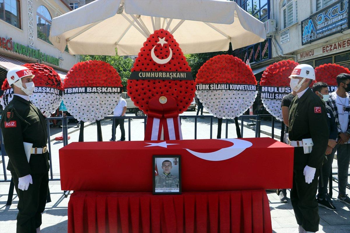 Şehit Muhammed Öztürk, Kastamonu'da son yolculuğuna uğurlandı