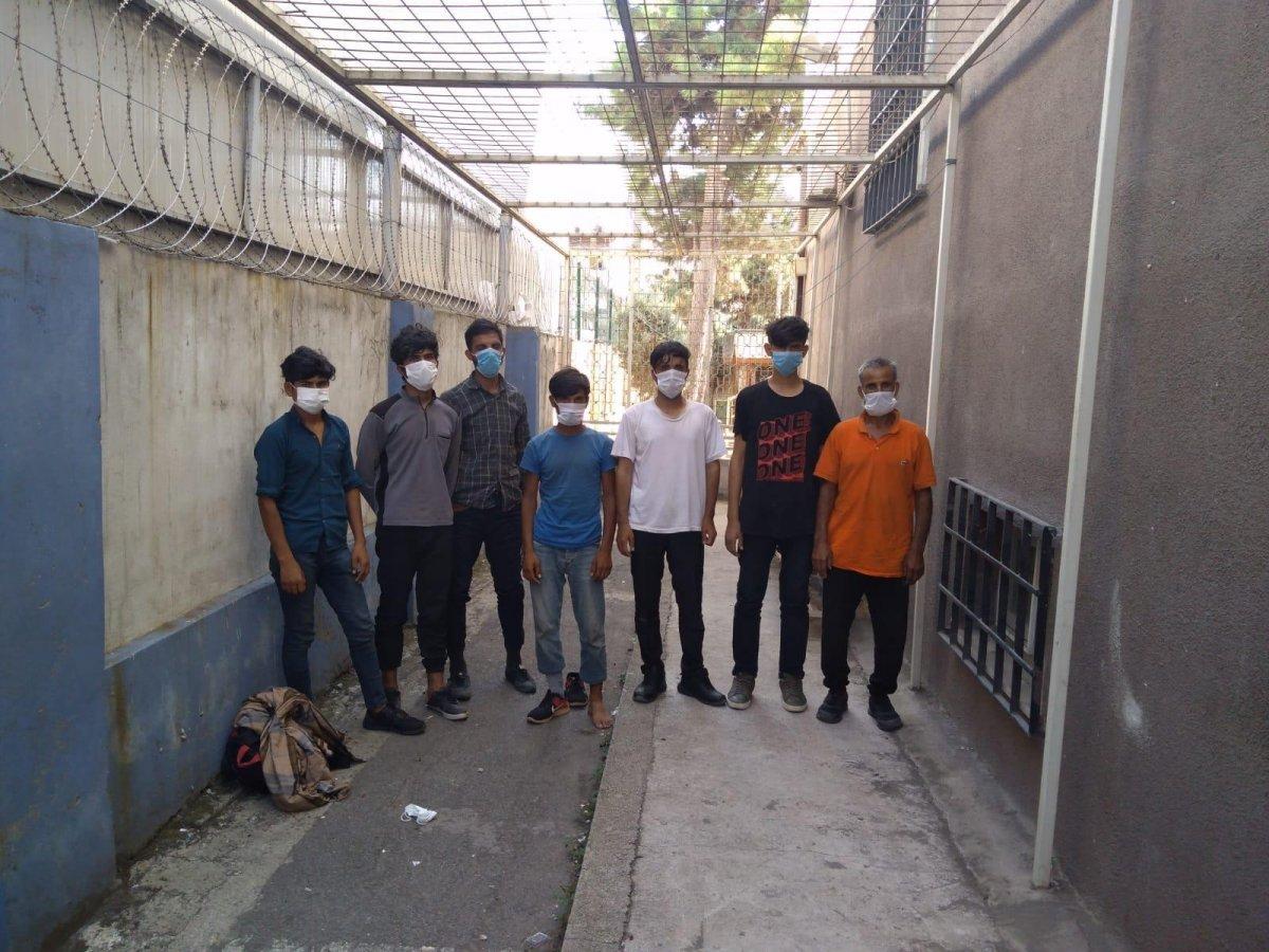 TEM'de 7 düzensiz göçmen yakalandı