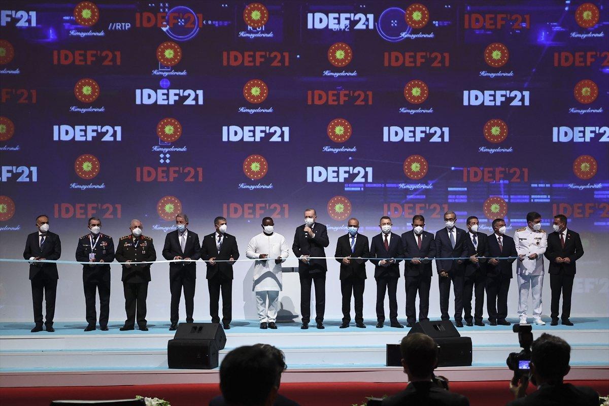 Cumhurbaşkanı Erdoğan, Uluslararası Savunma Sanayii Fuarı Açılış Töreninde konuştu