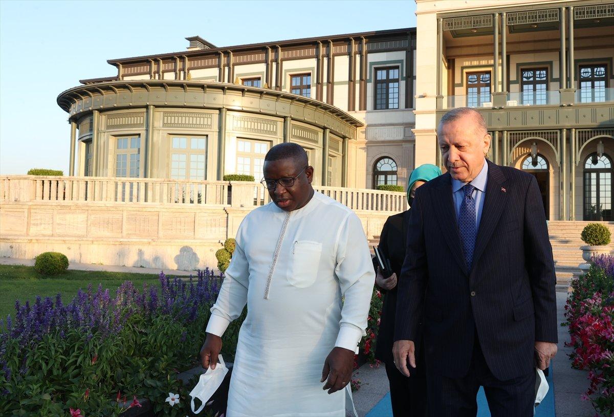Cumhurbaşkanı Erdoğan, Sierra Leone Cumhurbaşkanı ile görüştü