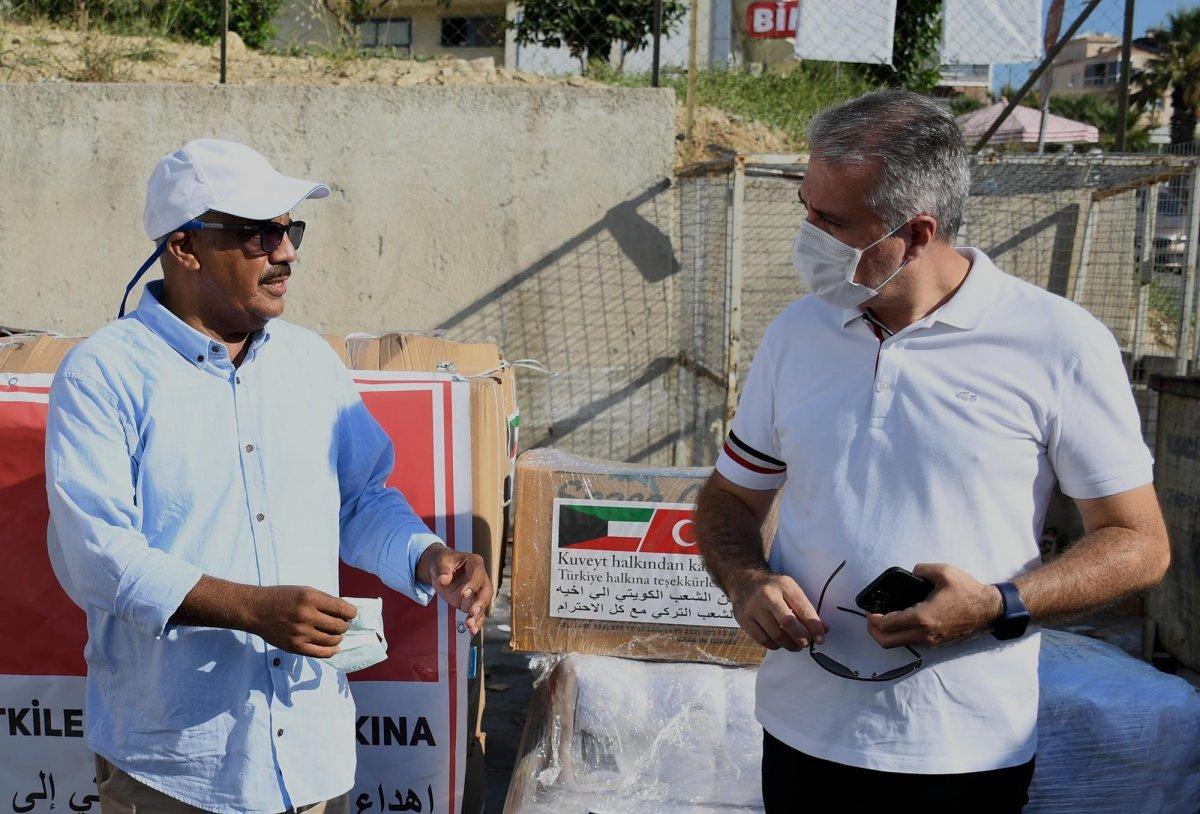 Aydın'daki Kuveytliler, sel felaketi sonrası Kastamonu'ya yardım eli uzattı