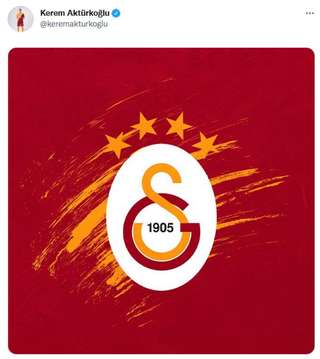 Kerem Aktürkoğlu'ndan paylaşım