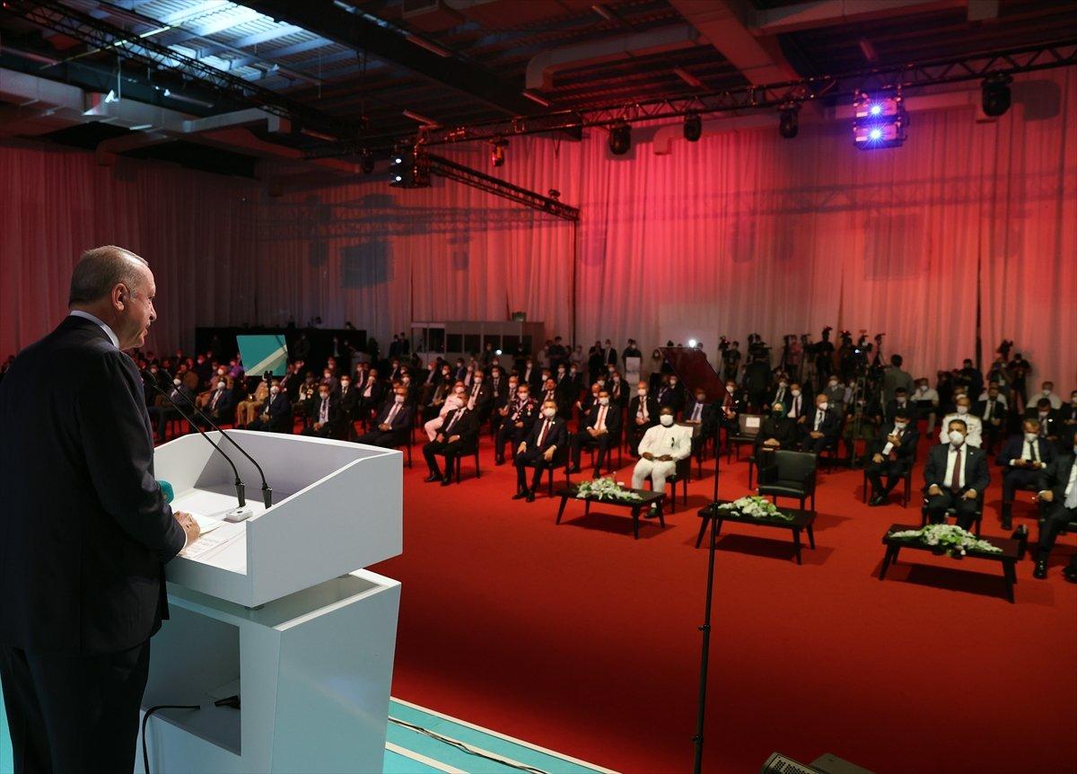 Cumhurbaşkanı Erdoğan, Türkiye'nin savunma sanayisindeki felsefesini açıkladı