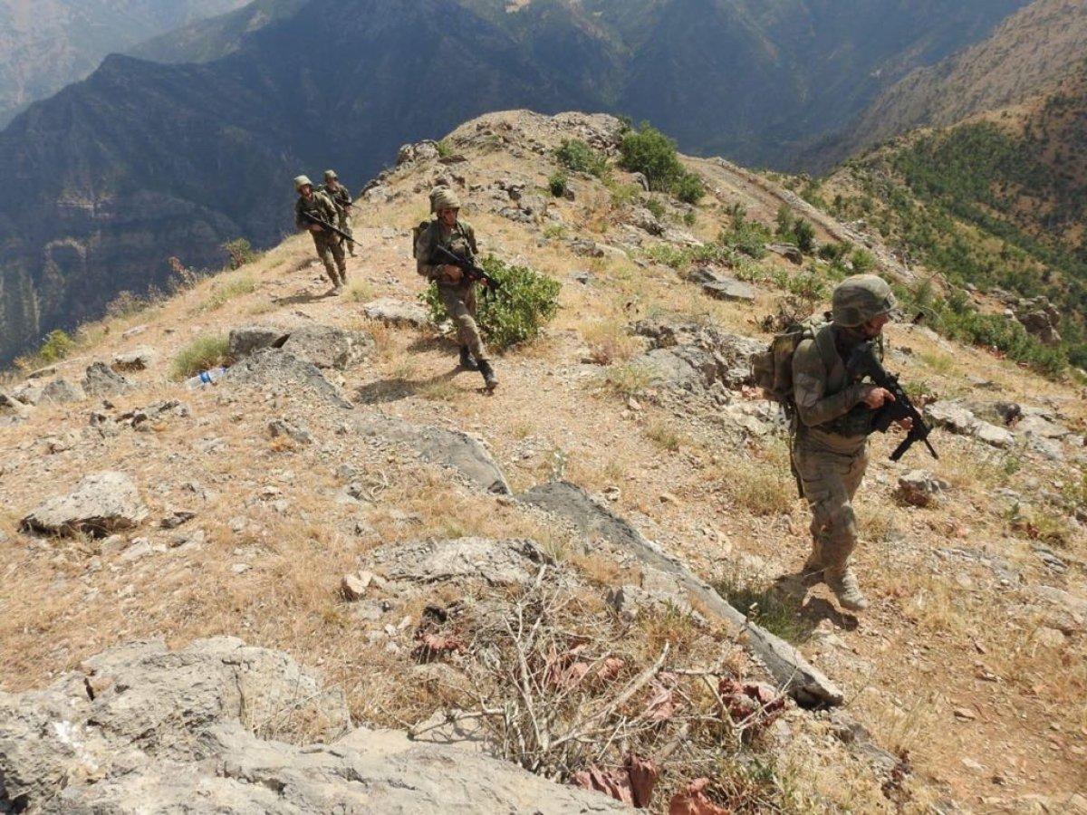 Pençe Şimşek bölgesinde 2 PKK’lı terörist öldürüldü