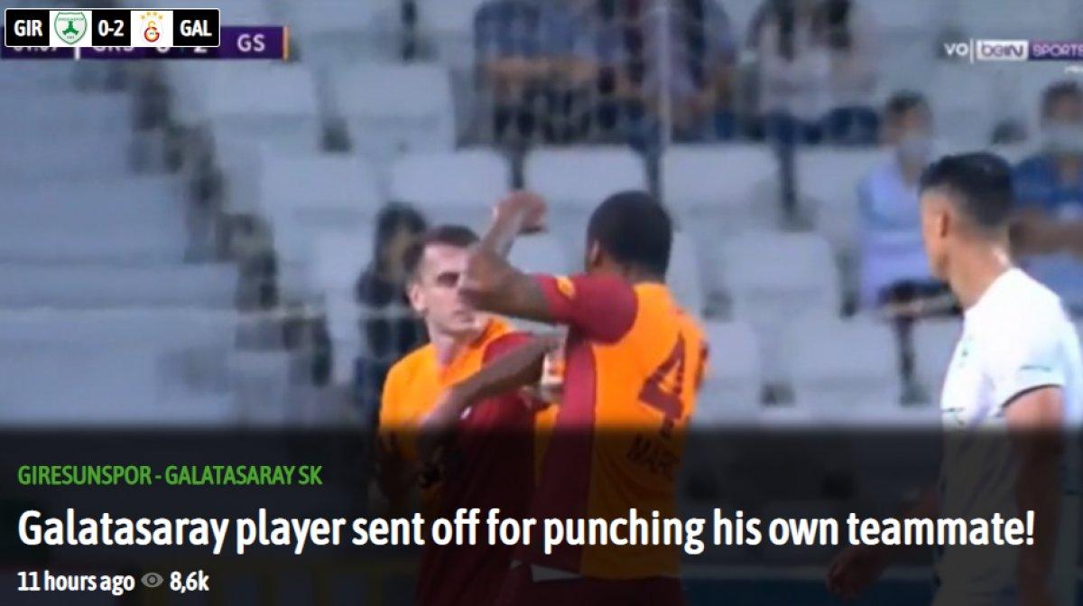 Marcao'nun Kerem Aktürkoğlu'na saldırısı dünya basınında