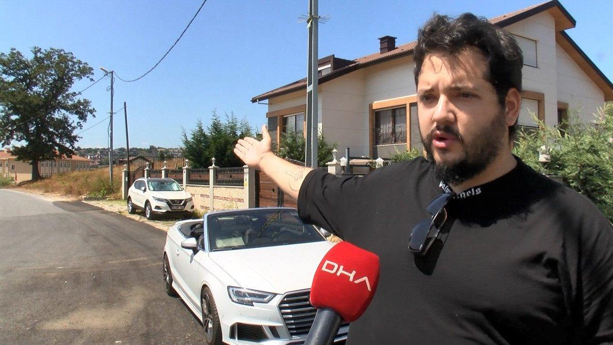 Sarıyer'de ATV ile köpeği ezmeye çalıştı