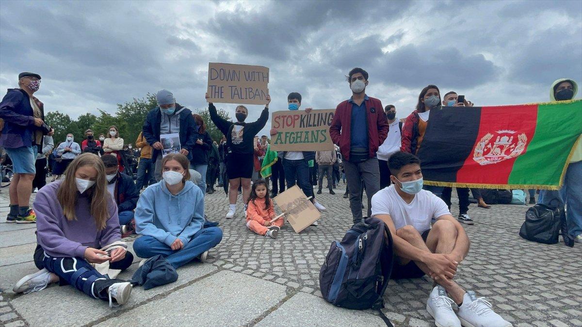 Almanya'da, Afganistan gösterisi: Yerimiz var