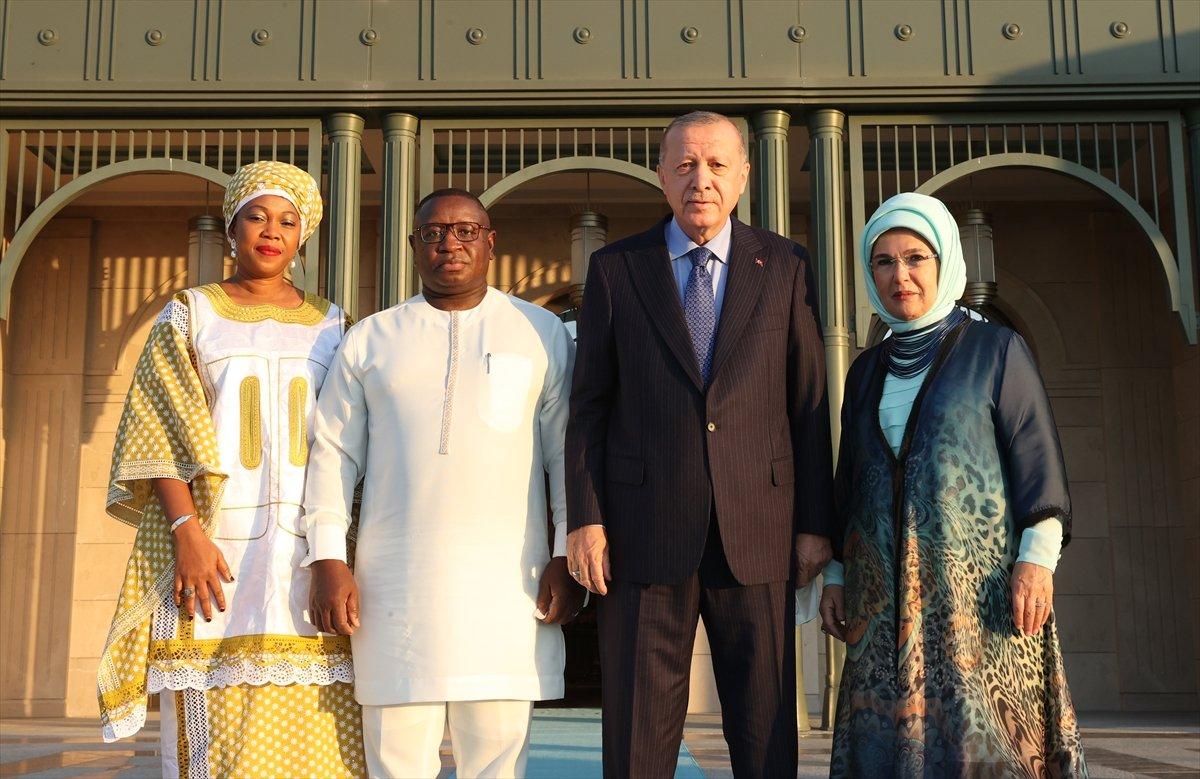 Cumhurbaşkanı Erdoğan, Sierra Leone Cumhurbaşkanı ile görüştü