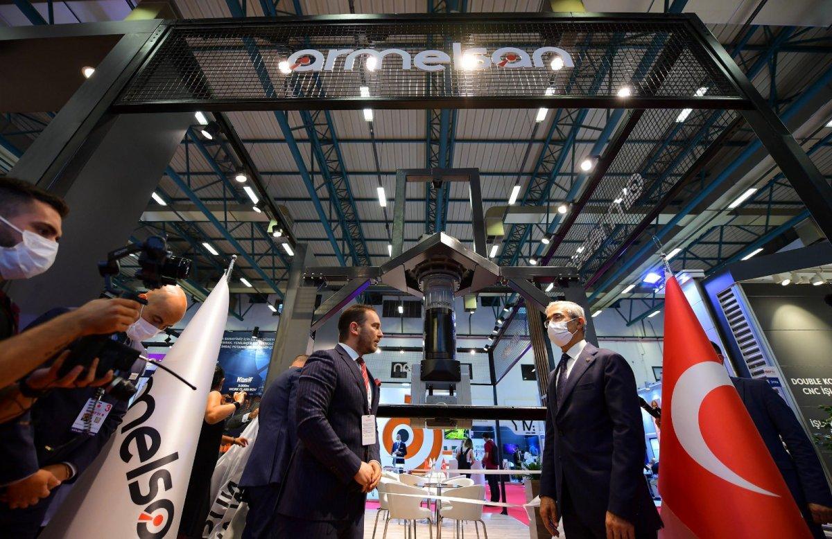 TUSAŞ'ın geliştirdiği Milli Muharip Uçak, IDEF'te görücüye çıktı