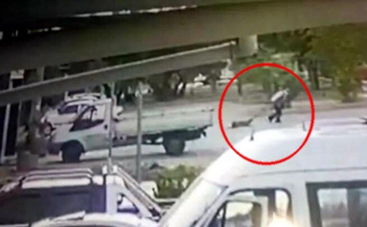 İzmir’de köpeğin ayaklarını bağlayıp yerde sürükledi