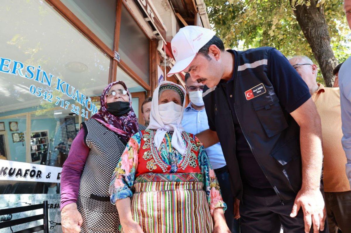 Murat Kurum, Kastamonu'da sel bölgesinde