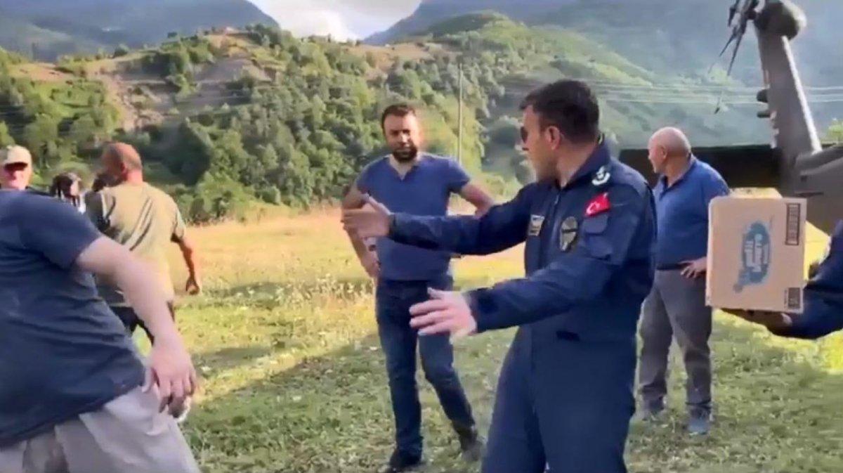 Sinop'ta pilotun örnek davranışı büyük takdir topladı