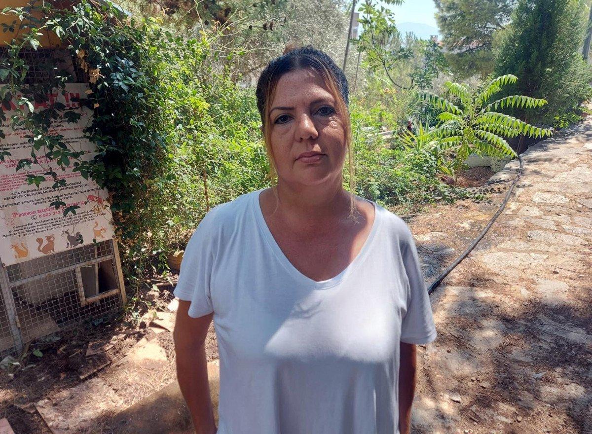 İzmir’de köpeğin ayaklarını bağlayıp yerde sürükledi