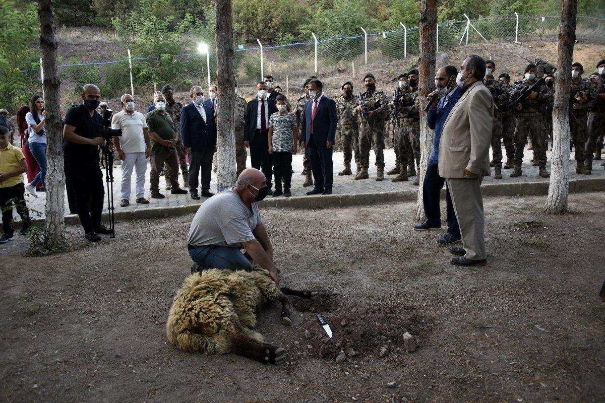 Gümüşhane'de Suriye’de görev yapacak PÖH’ler dualarla uğurlandı