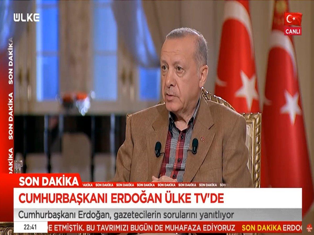 Erdoğan: Yıl sonu büyüme beklentimiz yüzde 5.8'in üzerinde