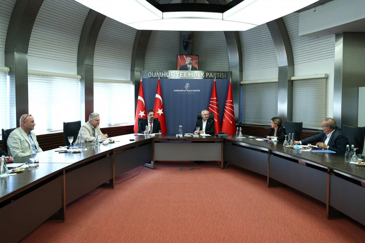 Kemal Kılıçdaroğlu, Prof. Daron Acemoğlu ile görüştü